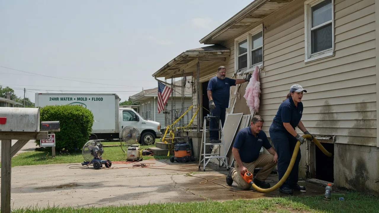 Water Damage Repair in Burkburnett, TX near me